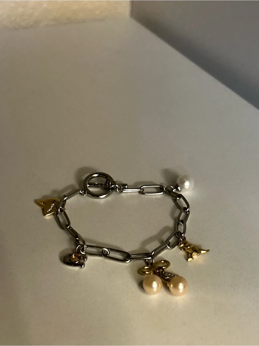 NWOT Coach Charm Bracelet